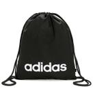 Sacola Adidas Gym Sack Linear Preto e Branco
