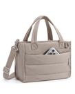 Sacola BAGSMART Mini Puffer acolchoada tiracolo feminina Desert Sacola BAGSMART Mini Puffer acolchoada tiracolo feminina Desert