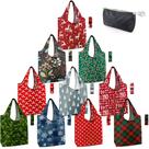 Sacola BeeGreen Christmas, pacote com 10, dobrável 38x40x12 cm Sacola BeeGreen Christmas, pacote com 10, dobrável 38x40x12 cm