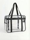 Sacola Bolsa Jumbo Multiuso Cristal PVC 0,20mm com reforço EXTRA Alças de Nylon Maternidade Praia Uso institucional