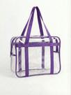 Sacola Bolsa Jumbo Multiuso Cristal PVC 0,20mm com reforço EXTRA Alças de Nylon Maternidade Praia Uso institucional