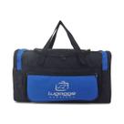 Sacola Bolsa Mala bordo aviao Viagem academia passeiomédia Azul