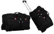 Sacola Bolsa Mala De Viagem De Bordo Média Com Rodinhas Sacola Bolsa Mala De Viagem De Bordo Média Com Rodinhas