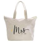 Sacola CARAKNOTS Mrs. Bag 2025 Future Mrs Bride Canvas