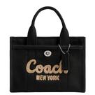 Sacola Coach Cargo 20 de lona preta