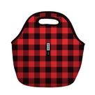 Sacola de almoço Sok It Isolated Neoprene Buffalo Check