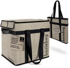 Sacola de compras isolada Boxiebag dobrável reutilizável, 1 pacote
