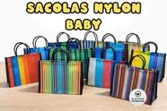 Sacola de Feira Baby Confeccionada em Nylon - 01 Peça - 22x16x11cm Sacola de Feira Baby Confeccionada em Nylon - 01 Peça - 22x16x11cm
