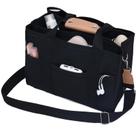 Sacola de lona Barsine Medium Lightweight com bolsos pretos