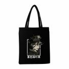 Sacola de lona Black Clovers Anime Fans Gift Ombro Sacola de lona Black Clovers Anime Fans Gift Ombro