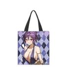 Sacola de lona Hell's Paradises, presente para fãs de anime, 33x38cm Sacola de lona Hell's Paradises, presente para fãs de anime, 33x38cm