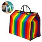 Sacola de nylon coloridas com 30cm para feira e praia Sacola de nylon coloridas com 30cm para feira e praia