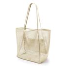 Sacola de ombro KALIDI Beach Mesh 23L para mulheres