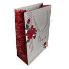 Sacola de Papel EU TE AMO Tamanho P 19x8x24cm 1 unidade