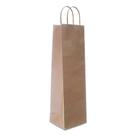 Sacola de Papel Kraft 13,5x39cm para Garrafa 10un LC Sacola de Papel Kraft 13,5x39cm para Garrafa 10un LC