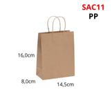 Sacola de Papel Kraft PP com 10 unidades Scrity Sacola de Papel Kraft PP com 10 unidades Scrity