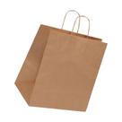 Sacola de Papel Pardo Tamanho P 21,5X15X8 Para Presente 10 Unidade