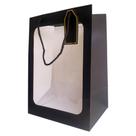 Sacola de Presente Com Visor Grande Namorados Mães 35cm