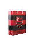 Sacola De Presentes Escudo Time 33x9x27cm - Flamengo
