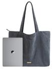 Sacola de veludo VANDEL para mulheres e homens com zíper e bolsos