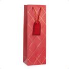 Sacola De Vinho Garrafa Presente De Papel Reforçada 40x12x9 Sacola De Vinho Garrafa Presente De Papel Reforçada 40x12x9