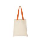 Sacola ecobag algodão cru ecológica kit com 30 alça Laranja