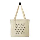 Sacola Ecobag Algodão Cru Tecido Pano Ecológica Olhos Cílios