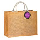 Sacola Ecobag em Juta com Laminação Interna Rustic TopGet