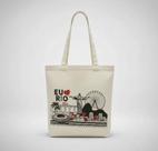 Sacola Ecobag Lembrança Rio De Janeiro Cristo Algodão Cru