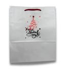 Sacola Feliz Natal Alça Papel Alça Cordão 01 Und Sacola Feliz Natal Alça Papel Alça Cordão 01 Und