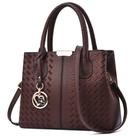Sacola feminina COCIFER com alça superior em couro PU, moda 30x23x13cm