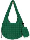 Sacola GASSDA Puffer acolchoada de nylon para mulheres verde floresta