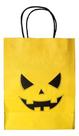 Sacola Halloween Abóbora Pack Com 10 Unidades