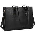 Sacola Impermeável para Laptop Lubardy Leather 15,6" - Para Mulheres