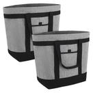 Sacola isolada reutilizável CIVJET Waterproof Cooler, pacote com 2
