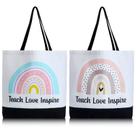 Sacola Jutom Teacher Appreciation Gift, pacote com 2 pacotes de lona Sacola Jutom Teacher Appreciation Gift, pacote com 2 pacotes de lona