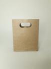 Sacola Kraft alça vazada P 12x9,7x5 cm - Kraft - 25 unidades - Papelflex