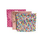 SACOLA LAM C/ZIPER 32x40+5 SANF SORTIDO C/1 UN