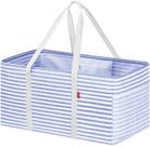 Sacola LHZK Standing Extra Large Utility com estrutura de metal azul Sacola LHZK Standing Extra Large Utility com estrutura de metal azul