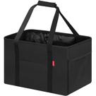 Sacola LHZK Standing Utility com estrutura de metal grande preta Sacola LHZK Standing Utility com estrutura de metal grande preta