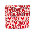Sacola Metalizada com Zip - 46x43x5cm - Love On Top - 1 unidade - Cromus - Rizzo