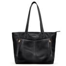 Sacola Missnine Feminina - Bolsa de Couro Preta Sacola Missnine Feminina - Bolsa de Couro Preta