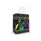 Sacola Papel Balada Neon 18x09x22 com 1und - Lelu