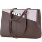 Sacola para laptop LOVEVOOK para mulheres 15,6" café/bege