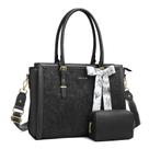 Sacola para laptop MOSISO PU Leather 17-17.3" com lenço de seda Sacola para laptop MOSISO PU Leather 17-17.3" com lenço de seda