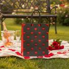 Sacola Para Presente De Dia Dos Namorados Papel Kraft Embalagem Cor Preto Com Coração Vermelho Valentines Day Em Alto Relevo Tamanho M Bolsa Ecológica Sacola Para Presente De Dia Dos Namorados Papel Kraft Embalagem Cor Preto Com Coração Vermelho Valentines Day Em Alto Relevo Tamanho M Bolsa Ecológica