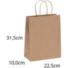 Sacola para Presente KRAFT G 31,5X23,5X10CM - Pacote com 10 Sacola para Presente KRAFT G 31,5X23,5X10CM - Pacote com 10