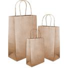 Sacola para Presente KRAFT P 25X18X8CM - Pacote com 10