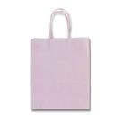 Sacola para presente kraft rosa bebe 17,5x8,0x21,5 c/ 10 un.