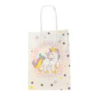 Sacola para presente kraft unicornio 13,5x8x19 c/ 10 un.